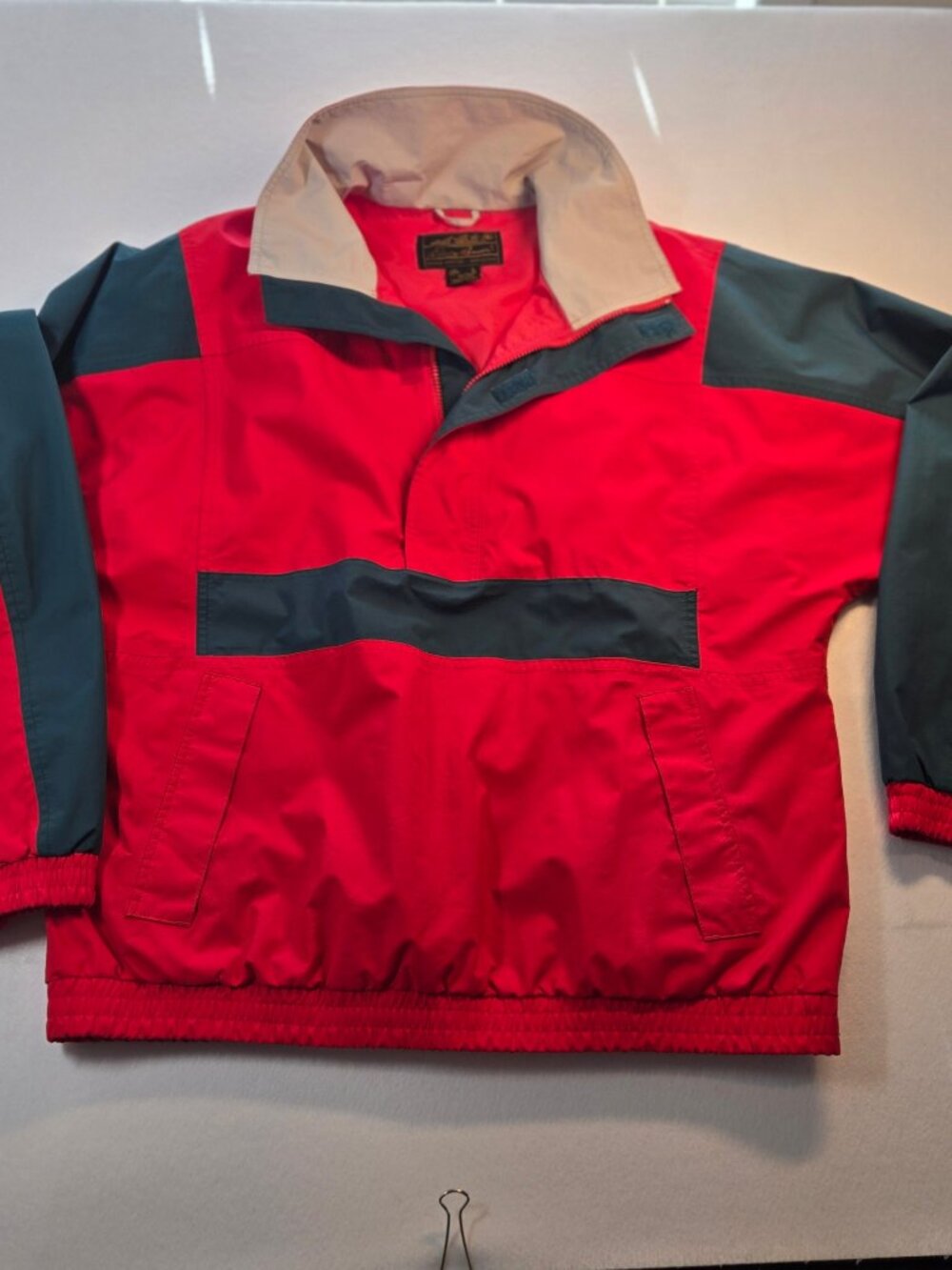 Vintage Eddie Bauer Men's Gore-Tex Jacket Large Red